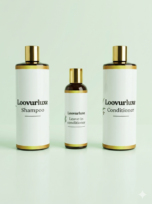 Hair Bundles (Shampoo +Conditioner +Leave-in Conditioner)