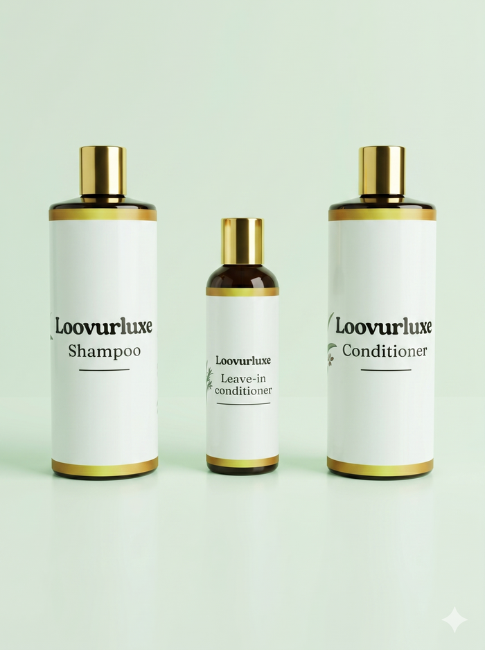 Hair Bundles (Shampoo +Conditioner +Leave-in Conditioner)
