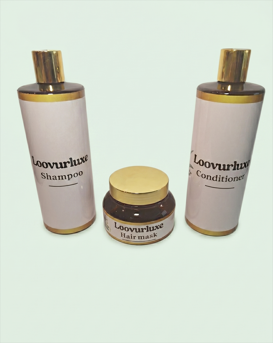 Hair Bundles (Shampoo + Hair mask + Conditioner)
