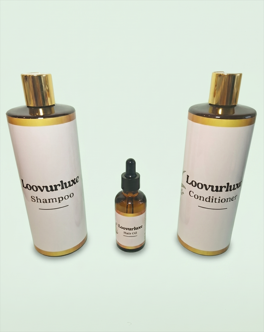 Hair Bundles (Shampoo + Conditioner +Hair Oil)